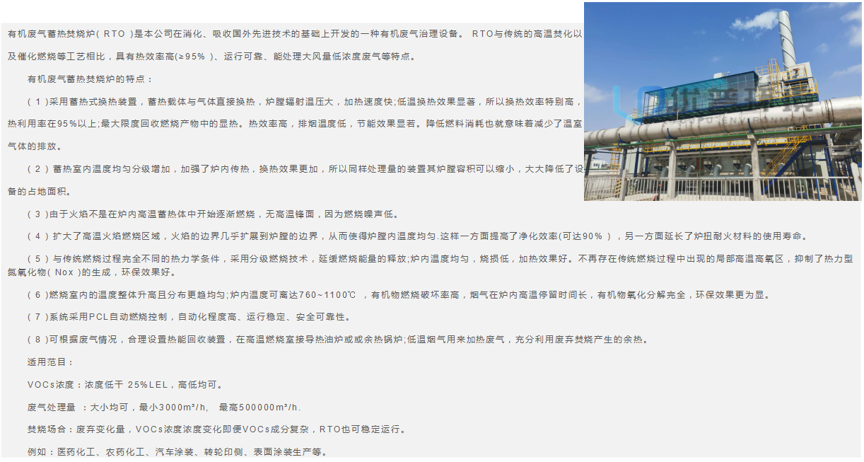 有機廢氣蓄熱式焚燒爐(RTO)(圖1) 有機廢氣蓄熱式焚燒爐(RTO)(圖1)